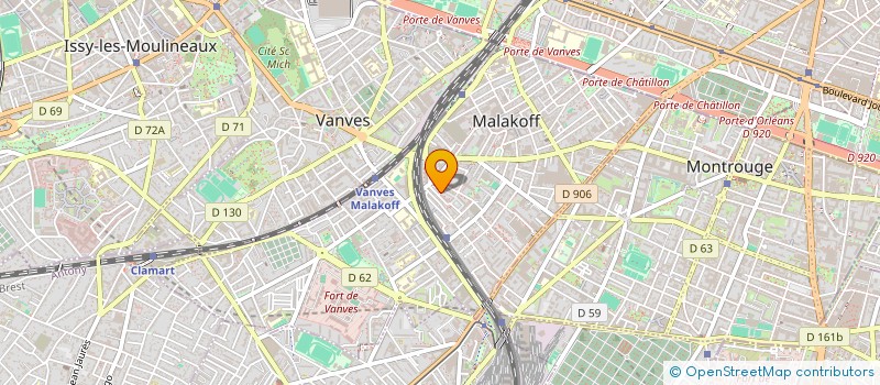 localisation de l'entreprise MONSIEUR STEPHANE ESTEVE  MALAKOFF