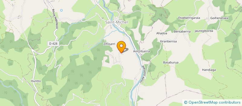 localisation de l'entreprise MONSIEUR STEPHANE ETCHEGARAY  SAINT-MICHEL