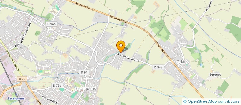 localisation de l'entreprise MONSIEUR STEPHANE ETHEVE  ESCALQUENS