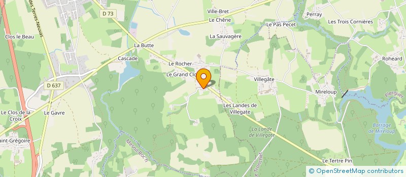 localisation de l'entreprise MONSIEUR STEPHANE EVANS  MINIAC-MORVAN