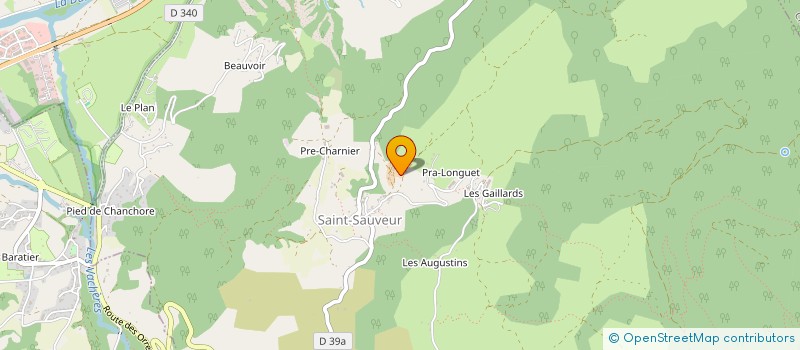 localisation de l'entreprise MONSIEUR STEPHANE FACHE  SAINT-SAUVEUR