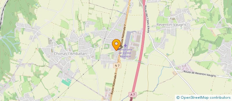 localisation de l'entreprise MONSIEUR STEPHANE FAEDDA  CHONAS-L'AMBALLAN