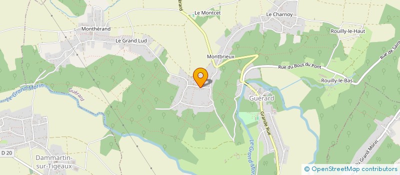 localisation de l'entreprise MONSIEUR STEPHANE FAELLI  GUERARD