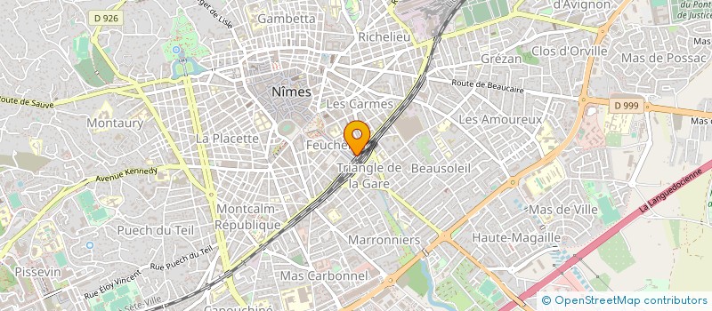localisation de l'entreprise MONSIEUR STEPHANE FAGARD à NIMES
