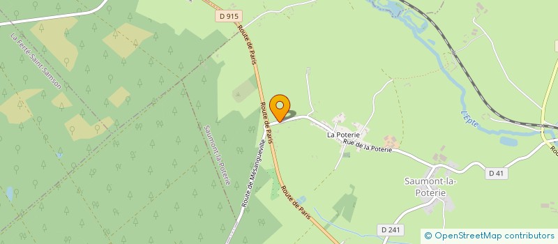 localisation de l'entreprise MONSIEUR STEPHANE FAIDEAU  FORGES-LES-EAUX