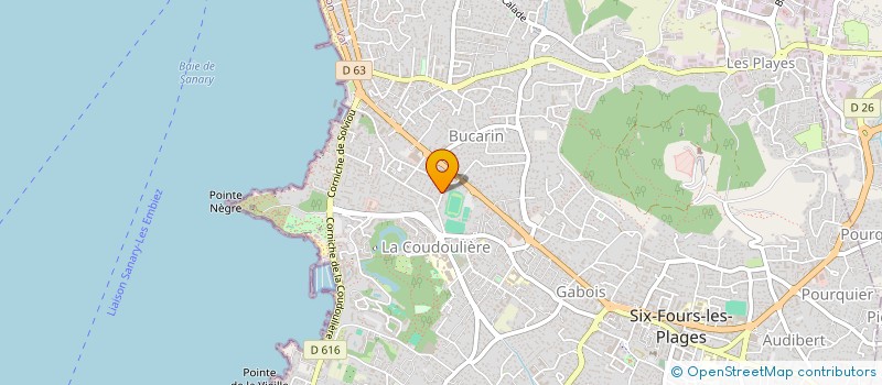 localisation de l'entreprise MONSIEUR STEPHANE FARACI à SIX-FOURS-LES-PLAGES