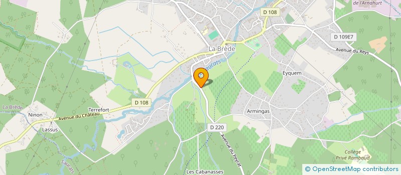 localisation de l'entreprise MONSIEUR STEPHANE FARBOS  LA BREDE