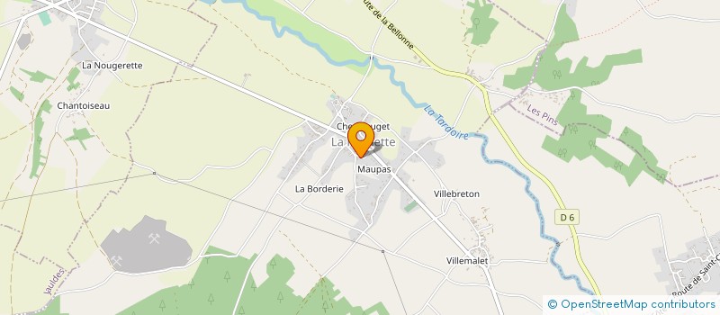 localisation de l'entreprise MONSIEUR STEPHANE FARGEAS à LA ROCHETTE