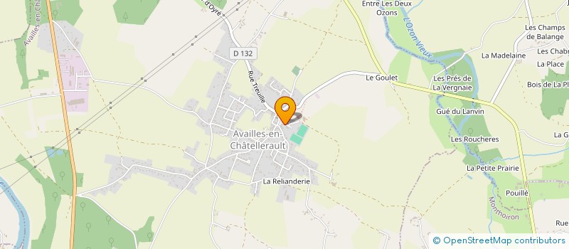 localisation de l'entreprise MONSIEUR STEPHANE FAUCHER à AVAILLES-EN-CHATELLERAULT
