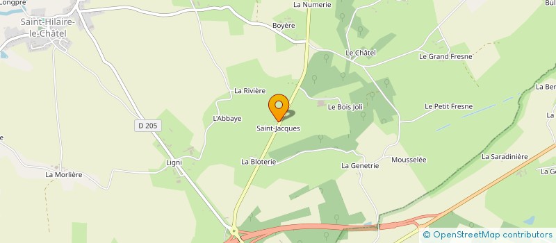 localisation de l'entreprise MONSIEUR STEPHANE FAURE à SAINT-HILAIRE-LE-CHATEL