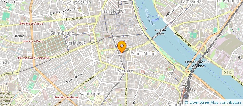 localisation de l'entreprise MONSIEUR STEPHANE FAUVET  BORDEAUX