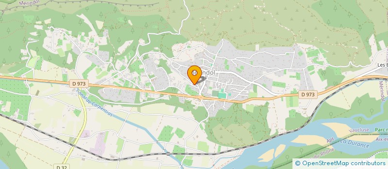 localisation de l'entreprise MONSIEUR STEPHANE FAUXINSTIER  MERINDOL