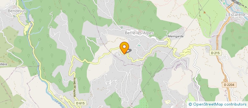 localisation de l'entreprise MONSIEUR STEPHANE FENOGLIO  BERRE-LES-ALPES