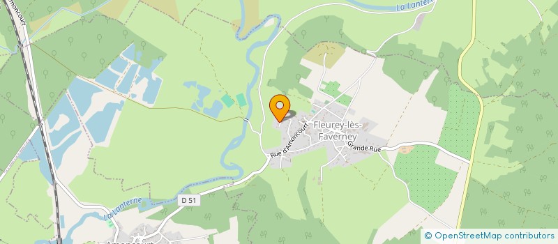 localisation de l'entreprise MONSIEUR STEPHANE FERNANDES  FLEUREY-LES-FAVERNEY