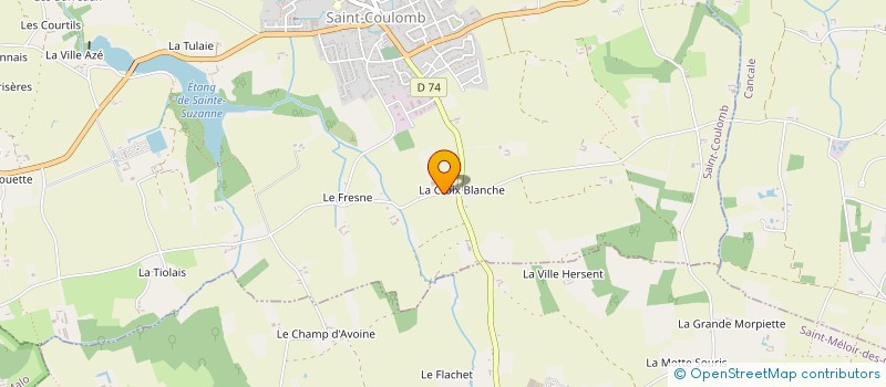 localisation de l'entreprise MONSIEUR STEPHANE FERREIRA à SAINT-COULOMB
