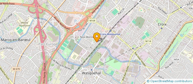 localisation de l'entreprise MONSIEUR STEPHANE FERREIRA  WASQUEHAL