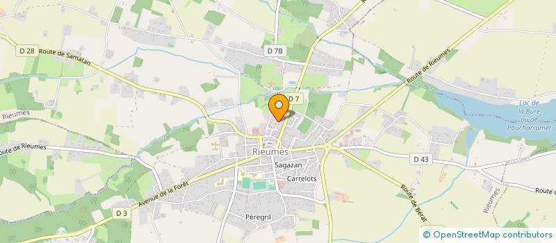 localisation de l'entreprise MONSIEUR STEPHANE FERRER  RIEUMES