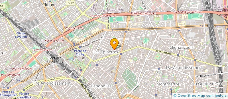 localisation de l'entreprise MONSIEUR STEPHANE FEVRE  PARIS