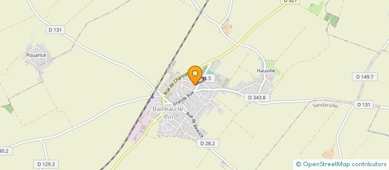 localisation de l'entreprise MONSIEUR STEPHANE FILIPPI à BAILLEAU-LE-PIN