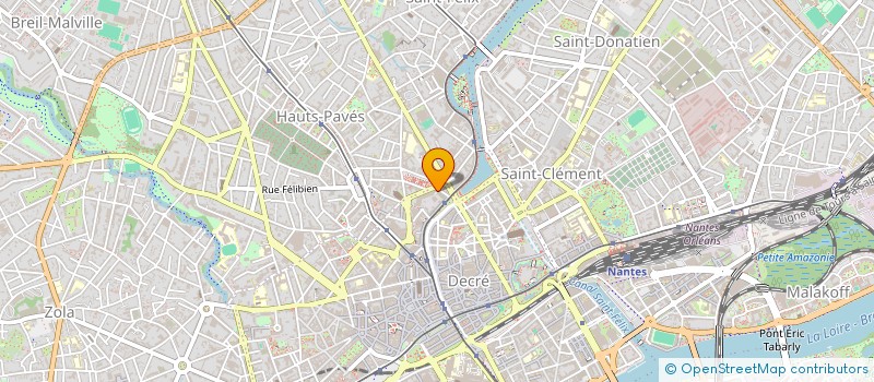 localisation de l'entreprise MONSIEUR STEPHANE FILLION  NANTES