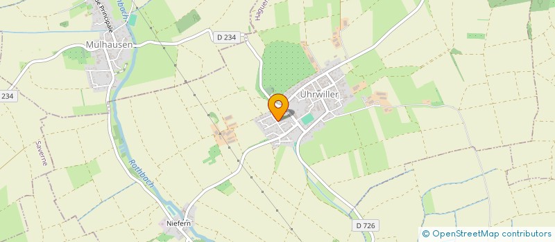 localisation de l'entreprise MONSIEUR STEPHANE FISCH  UHRWILLER