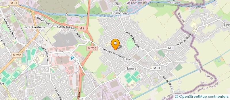 localisation de l'entreprise MONSIEUR STEPHANE FITAMANT  LEERS