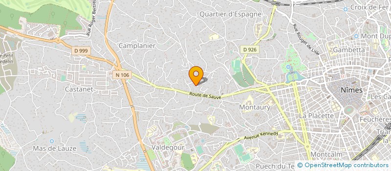 localisation de l'entreprise MONSIEUR STEPHANE FONTAN  NIMES