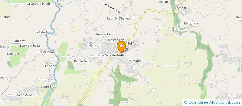 localisation de l'entreprise MONSIEUR STEPHANE FOREST  TREFLEZ