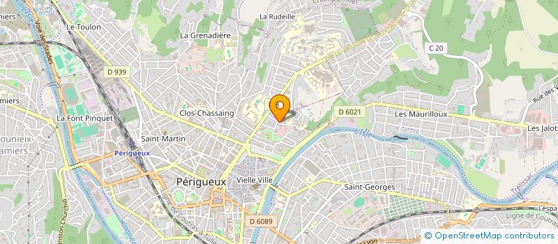 localisation de l'entreprise MONSIEUR STEPHANE FORTUNE  PERIGUEUX