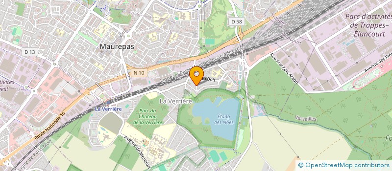 localisation de l'entreprise MONSIEUR STEPHANE FOUILHON  LA VERRIERE