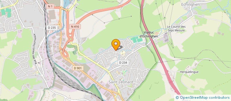 localisation de l'entreprise MONSIEUR STEPHANE FOUQUIER  SAINT-LEONARD