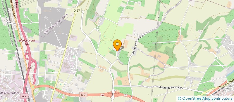 localisation de l'entreprise MONSIEUR STEPHANE FOUREL  BOURG LES VALENCE