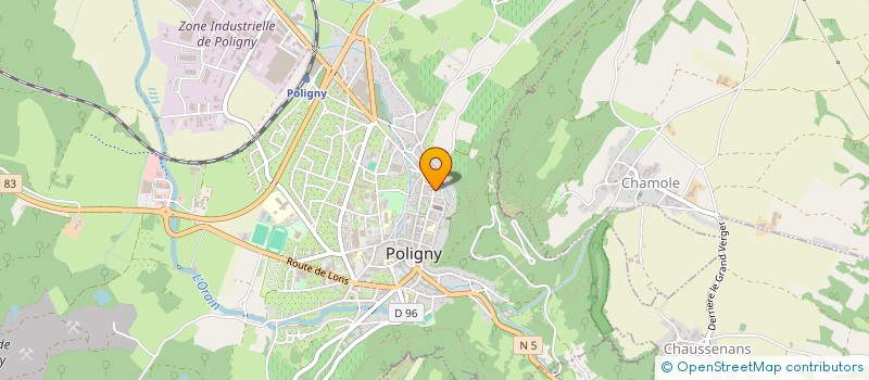 localisation de l'entreprise MONSIEUR STEPHANE FOURNIER à POLIGNY