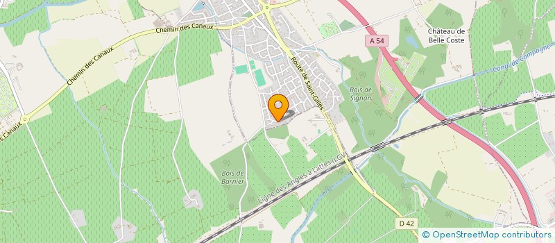 localisation de l'entreprise MONSIEUR STEPHANE FOURNIER à CAISSARGUES