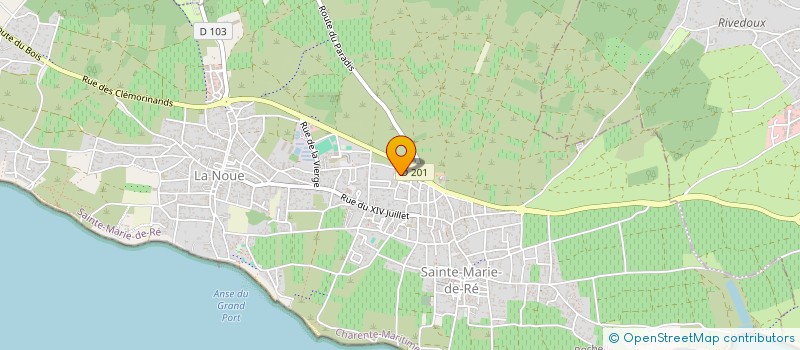 localisation de l'entreprise MONSIEUR STEPHANE FOURNIER  SAINTE-MARIE-DE-RE