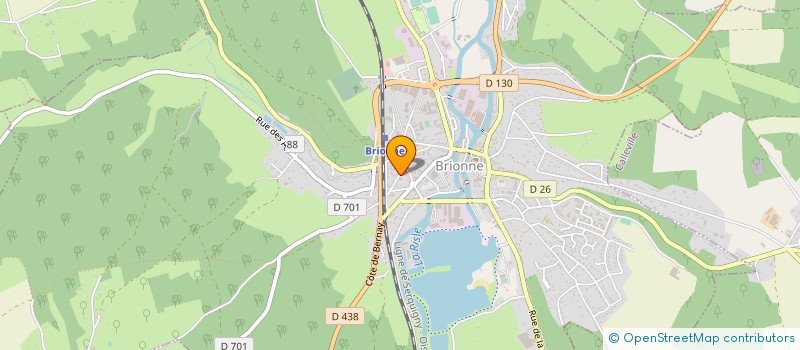 localisation de l'entreprise MONSIEUR STEPHANE FOURNIER  BRIONNE