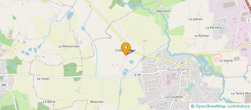 localisation de l'entreprise MONSIEUR STEPHANE FOURNIGAULT  BOURGBARRE