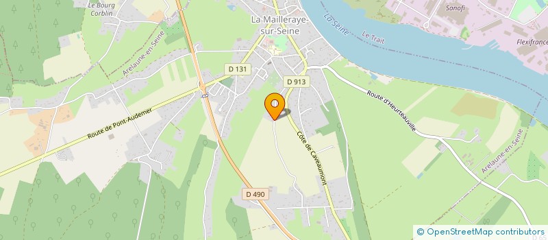 localisation de l'entreprise MONSIEUR STEPHANE FOUTREL  ARELAUNE-EN-SEINE