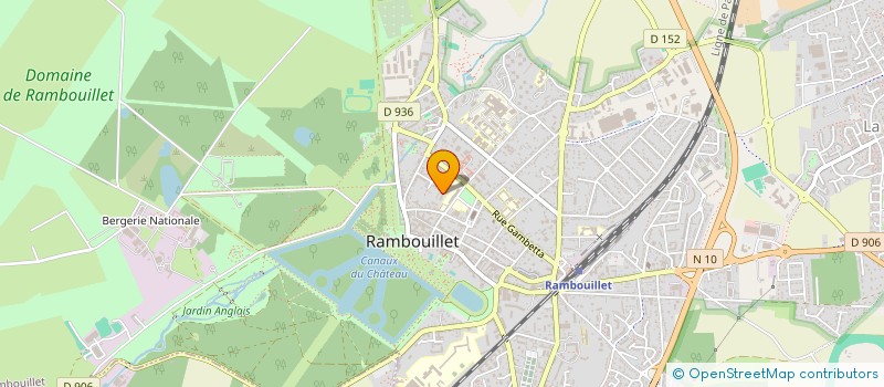 localisation de l'entreprise MONSIEUR STEPHANE FRADET-MOUNIER à RAMBOUILLET