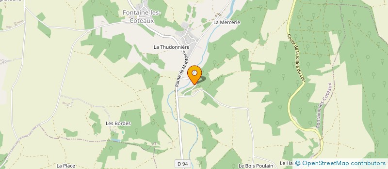 localisation de l'entreprise MONSIEUR STEPHANE FRANCINEAU à FONTAINE-LES-COTEAUX