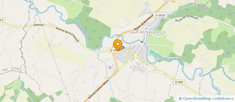 localisation de l'entreprise MONSIEUR STEPHANE FRANCK  SAULT-DE-NAVAILLES