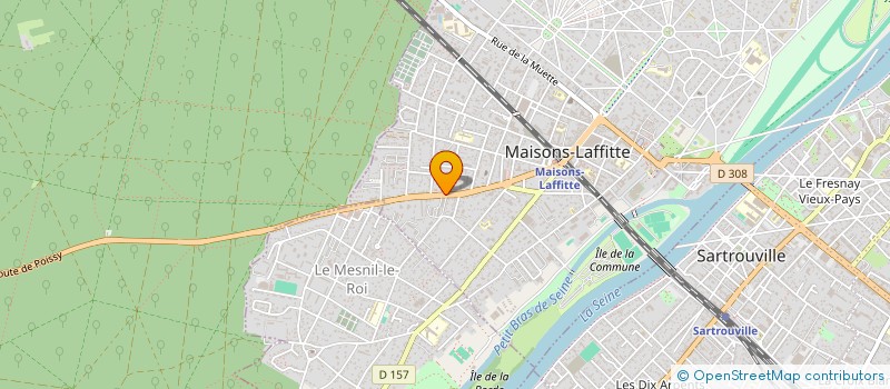 localisation de l'entreprise MONSIEUR STEPHANE FRANCKEL à MAISONS-LAFFITTE