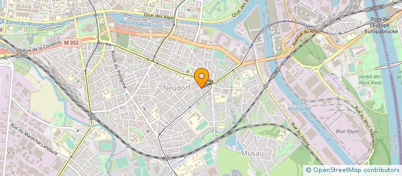 localisation de l'entreprise MONSIEUR STEPHANE FRANCOIS à STRASBOURG