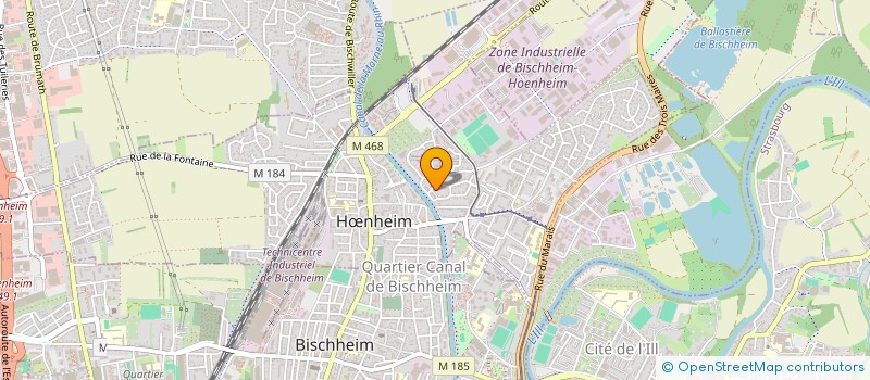 localisation de l'entreprise MONSIEUR STEPHANE FRANCOIS  HNHEIM