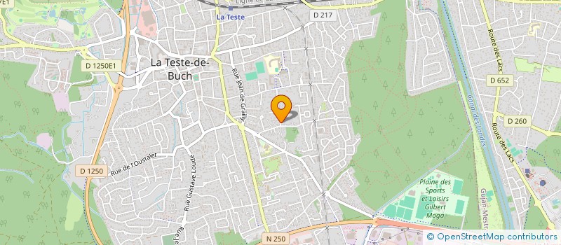 localisation de l'entreprise MONSIEUR STEPHANE FRANCOIS à LA TESTE-DE-BUCH