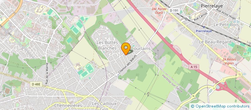 localisation de l'entreprise MONSIEUR STEPHANE FRANCOIS  HERBLAY-SUR-SEINE