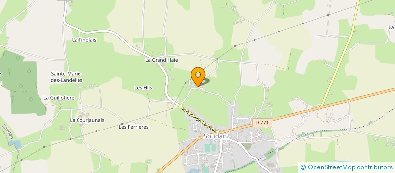 localisation de l'entreprise MONSIEUR STEPHANE FRANCOISE à SOUDAN