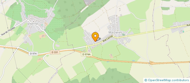 localisation de l'entreprise MONSIEUR STEPHANE FRANOT  MAIZIERES