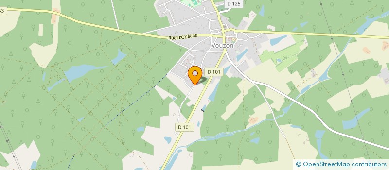 localisation de l'entreprise MONSIEUR STEPHANE FRAPIN  VOUZON