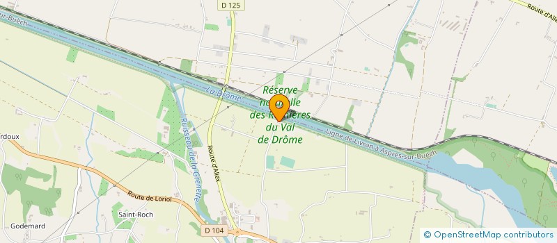 localisation de l'entreprise MONSIEUR STEPHANE FRATY  GRANE